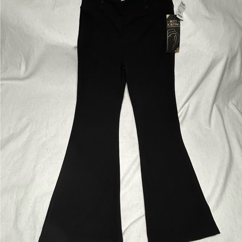 Women's Black Flared Pants